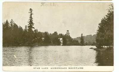 Star Lake, New York-View Of-Adirondack Mountains-B/W-Pm1913-Adams-(Ny-Smisc#4)
