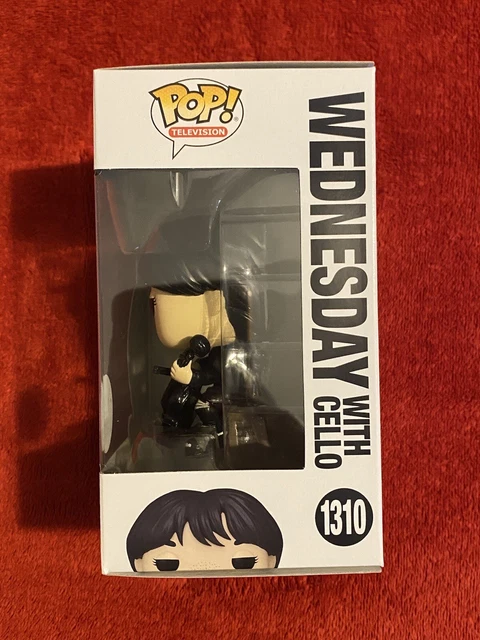 Funko Pop Television Wednesday Wednesday Addams with Cello #1310 Funko Exclusive 2