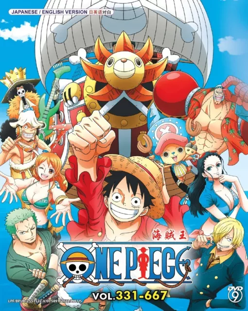 One Piece Episode 1028-1051 Box 34 DVD [English Sub] [Fast Ship