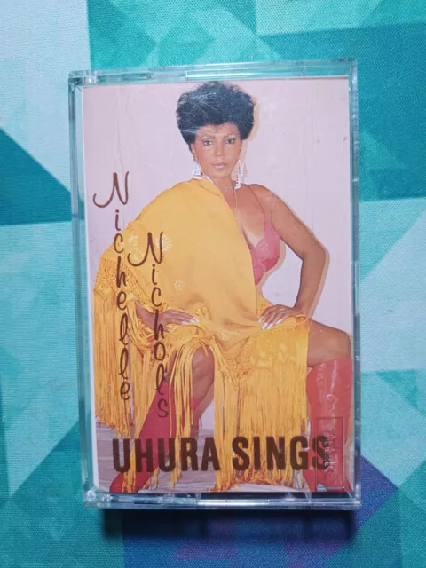 1986 UHURA SINGS Nichelle Nichols Star Trek Music Cassette Complete in ...