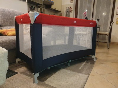 Box per Gioco e Nanna Lettino da Viaggio reticolato Campeggio Bambini bebé 