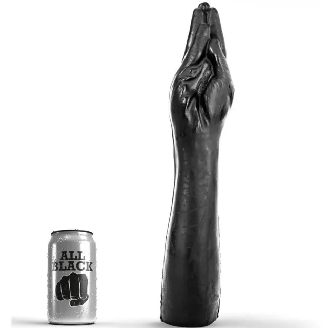 Sextoys Gode Fisting Fist Main Ventouse Bras Plug Anal 39 x 7.5 cm XXXL Noir