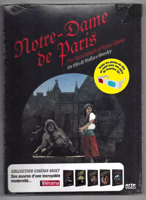 Dvd - Notre-Dame De Paris (Lon Chaney / Patsy Ruth Miller) Horreur / Drame
