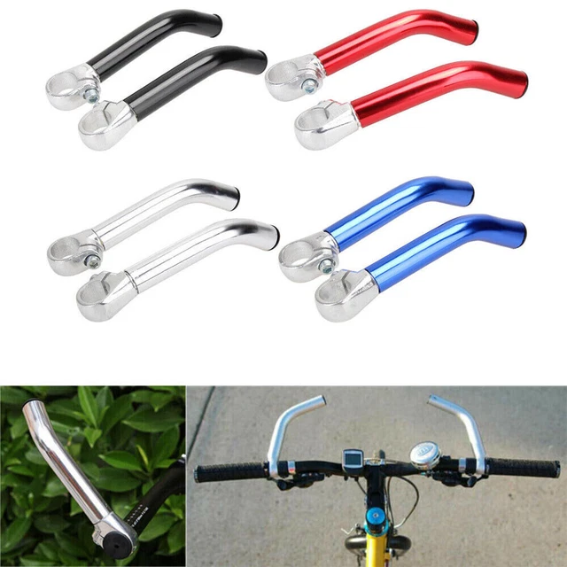 1 Pair Aluminum Alloy Bicycle Handlebar End Mountain Bike Handle Bar Ends 22.2mm