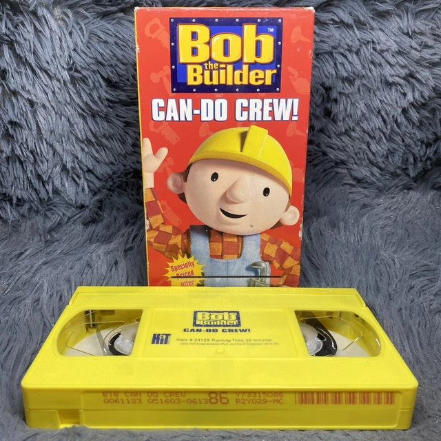 BOB THE BUILDER Can-Do Crew VHS Tape 2003 HIT Entertainment Cartoon ...
