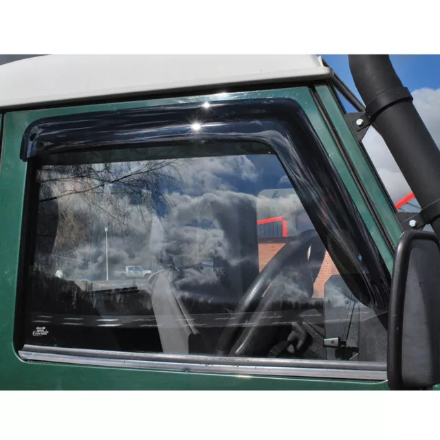 Wind Deflector ClimAir Land Rover Defender to MY 2016, front