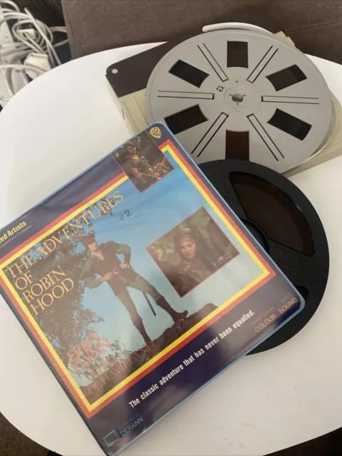 The Adventures Of Robin Good Parts 1+2. Super 8mm Cine Film Reels X2