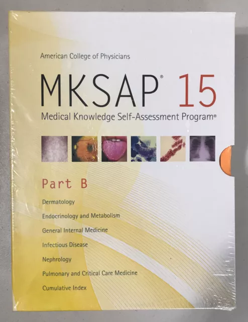 MKSAP 15: Medical Knowledge Self-Assessment Program, Parts B Package