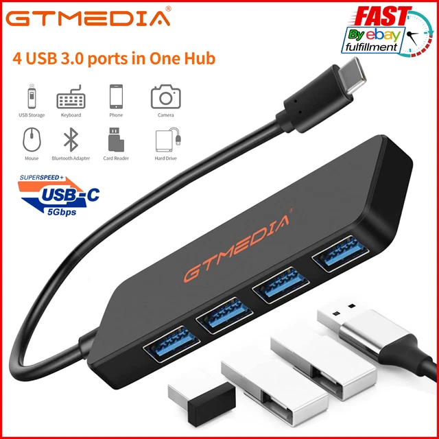 4 in 1 Multiport Type-c USB-C HUB To USB 3.0 Adapter For MacBook