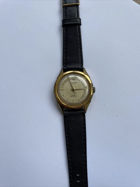 Montre ULTRA 904 Mécanique Vintage Années 50 - Fonctionne - Cadran Argenté - France