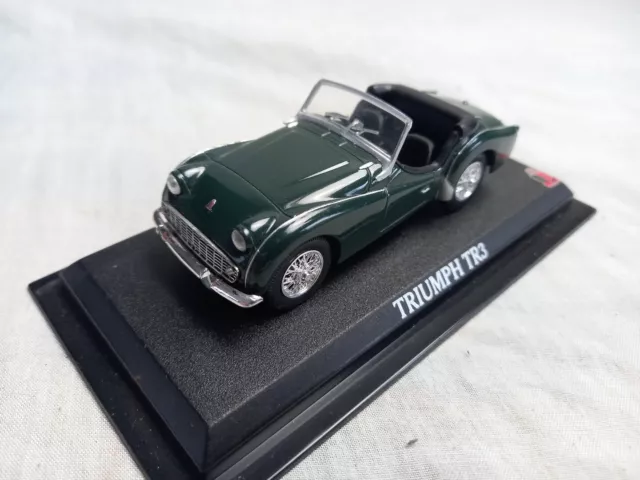 Del Prado 1:43 Triumph TR3 Diecast Model Car Green