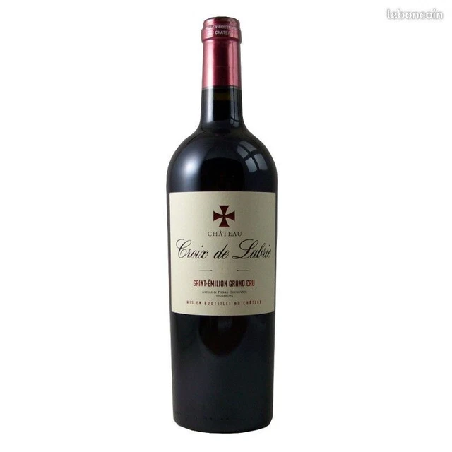 Lot de 18 bouteilles de Château Croix de Labrie - St Emilion Grand Cru Classé