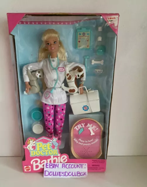 Barbie online vet doll
