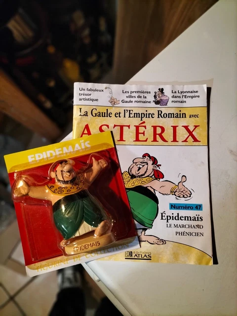 Figurine Astérix En Résine Kiwoalah N°61 Avec Livret - Neuf Sous Blister - Par Plastoy