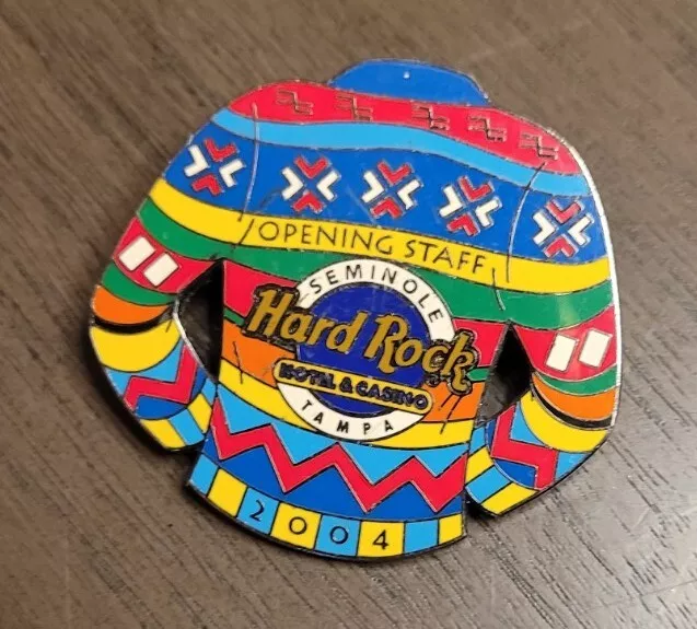 *Hard Rock Hotel Casino Tampa - Opening STAFF Pin* Limited [2004]