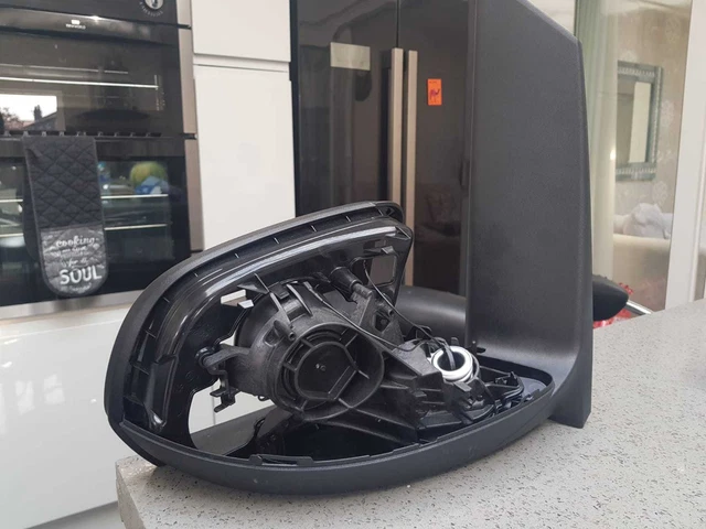 Mercedes Vito W447 2014-2020 Manual Black Wing Door Mirror Drivers Side Right