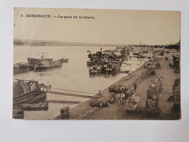 CPA 33 BORDEAUX - Le Quai de la Grave
