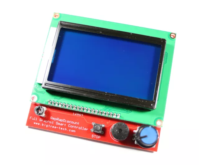 Display-Kit Avec 12864 LCD Et Contrôleur pour Rampes 1.4, 3D Imprimante, Pruse