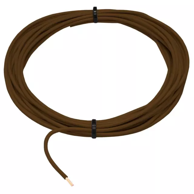 100 m FLRY linea veicolo marrone 1 mm2 cavo rotondo trefoli cavo di alimentazione veicolo
