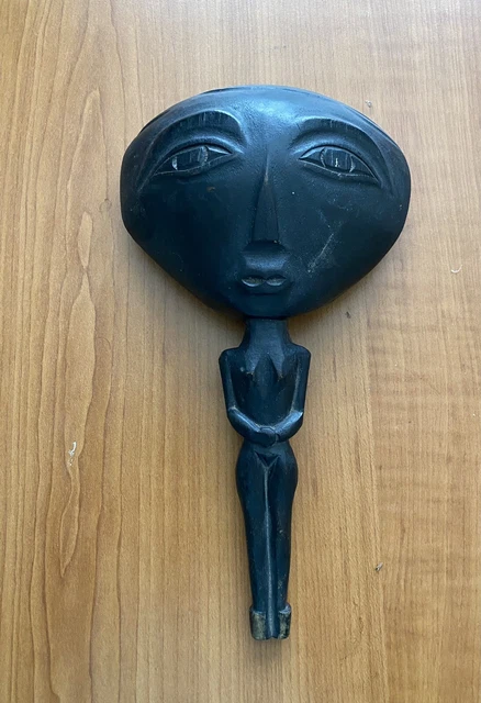 Antique Wooden Rice Scooper