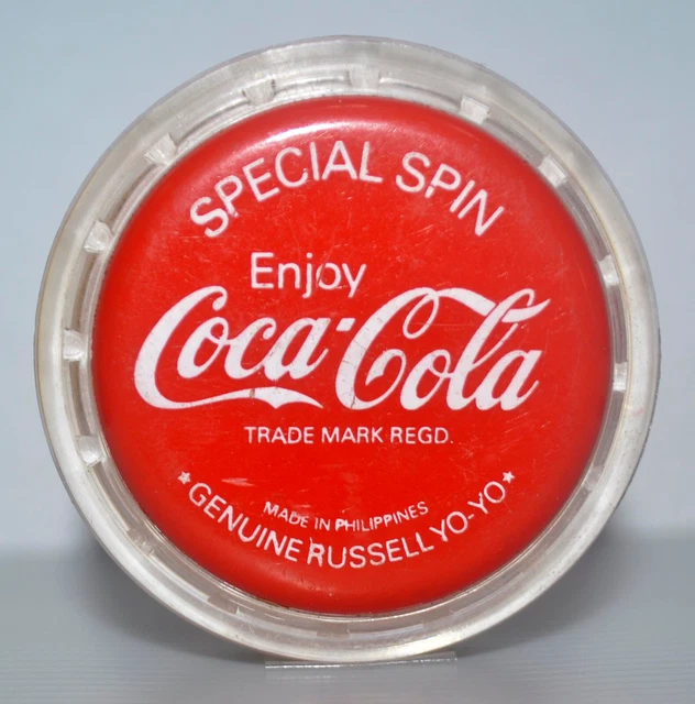 1970 Philippines ENJOY Coca COKE Cola SPECIAL SPIN Genuine Russell Yo-Yo