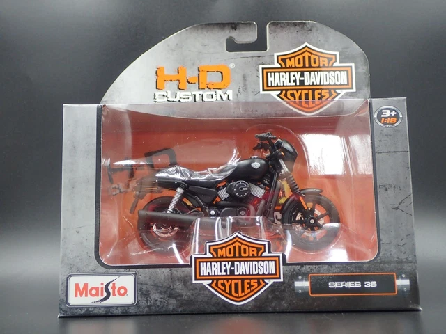 2015 15 Street 750 Harley Davidson Motorcycle Maisto Series 35 1/18 Modèle Vélo