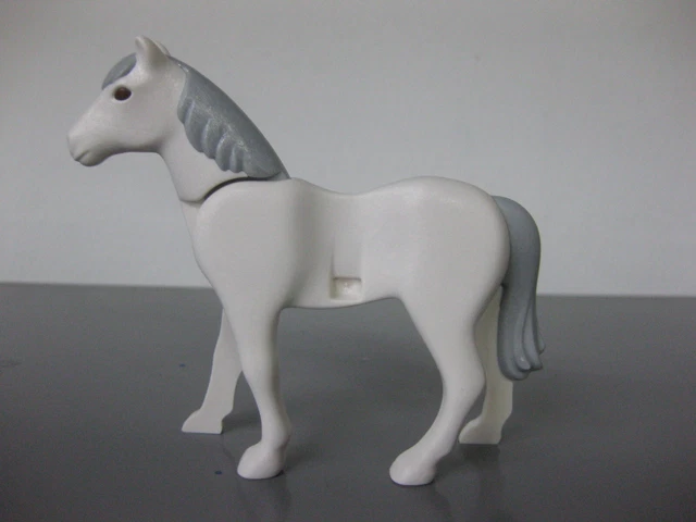 PLAYMOBIL CABALLO OESTE BLANCO PERFECTO NUEVO MEDIEVAL ANIMAL EUR 3 99 playmobil-caballo-oeste-blanco-perfecto-nuevo-medieval-animal-eur-3-99