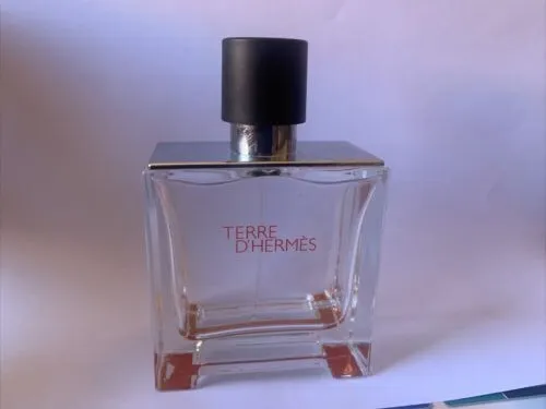 Bottiglia Terre d'Hermes 100 ml vuota senza scatola
