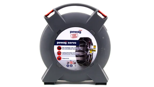 Pewag Servo RS 73 Snow Chains Traction Aid Built Rim Protection Selbstspannend