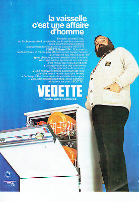 PUBLICITE ADVERTISING 064 1973 THOMSON lave vaisselle 