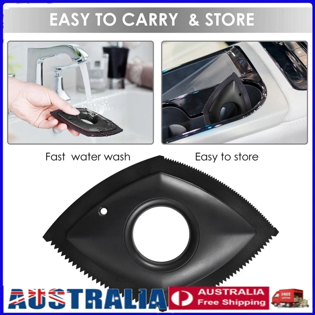 Mini Pet Hair Remover - Dog Cat Fur Removal Brush Car Hair Detailer (Black)