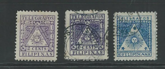 Phillipines - 1898 Filipino Revolutionary Government Stamps