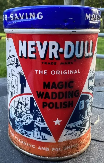 Vintage Never Dull Magic Wadding Polish