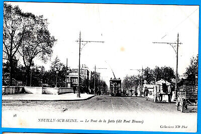 Cpa 92 Neuilly Sur Seine -  Le Pont De La Jatte