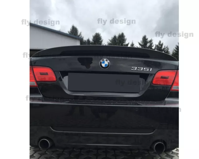 Sport Heckspoiler Lippe Schwarz Glanz mit ABE passend für BMW 3er E46 Limo  98-05 kaufen