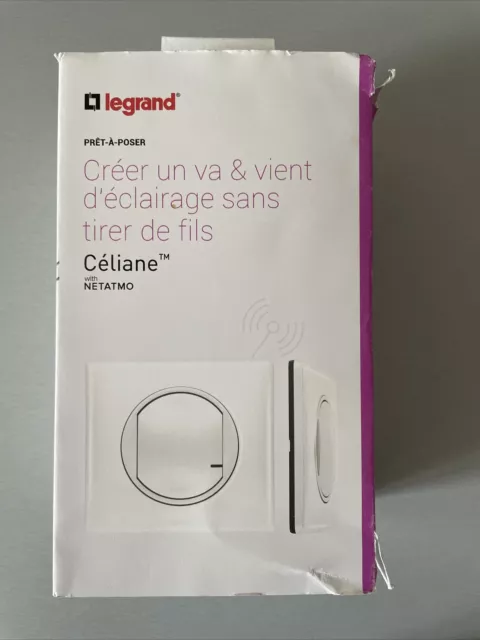 Va-Et-Vient D'éclairage Céliane Sans Fils Complet 067632 Blanc