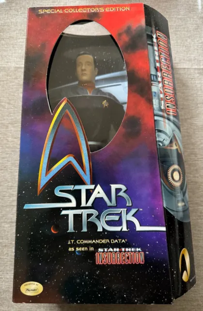 Lt. Commander DATA 12" Playmates Star Trek TNG Insurrection NIB