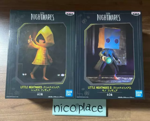 In Stock Original Genuine BANPRESTO Mono Little Nightmares 2 Paper Bag Head  Game Character Model Animation Character Action Toy