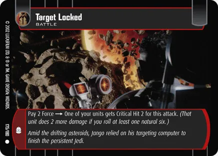 Target Locked - FOIL - Attack of the Clones - Star Wars TCG