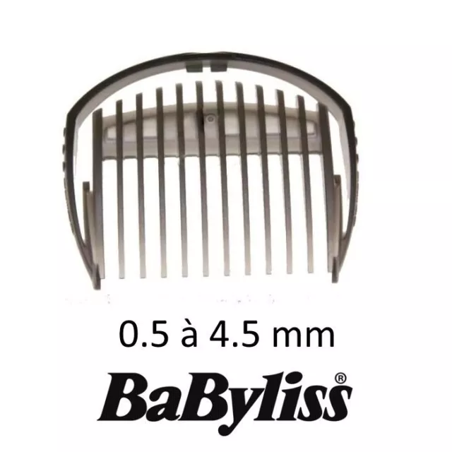 BaByliss Peigne 0,5 - 4,5 MM Rasoir Coupe Cheveux E709 E712 E769 E779 Wtech