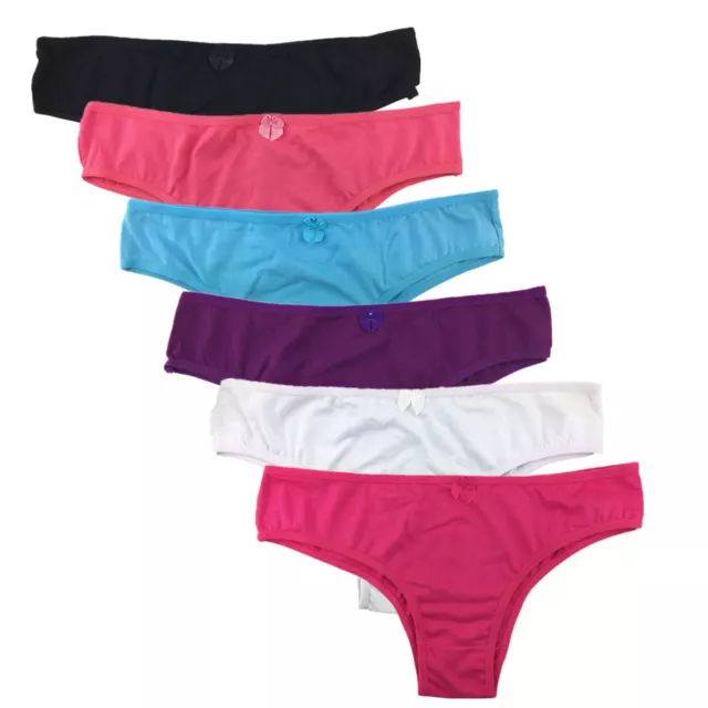 Women's Coco Secret 2-6 Pack Satin Full Coverage Panties Underwear