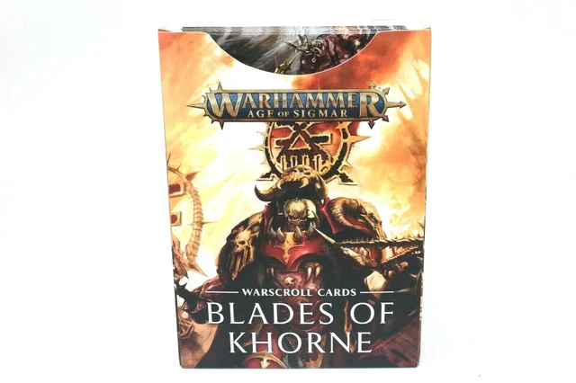 02.08.2025 - Blades of Khorne - Carte da Guerra [Warscroll] (Italiano