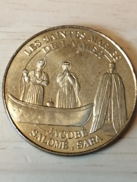 médaille souvenir MDP monnaie de Paris les Saintes Maries de la Mer 2007