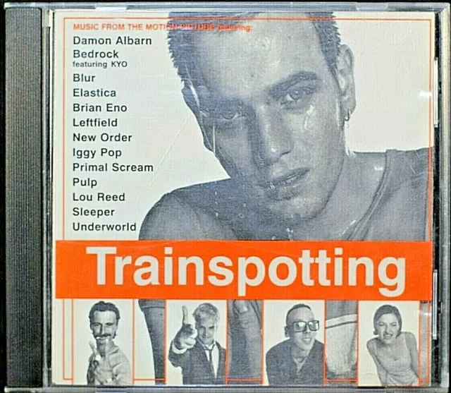 Trainspotting (Soundtrack) Iggy Pop, Leftfield, Brian Eno CD Sent Tracked (C177)