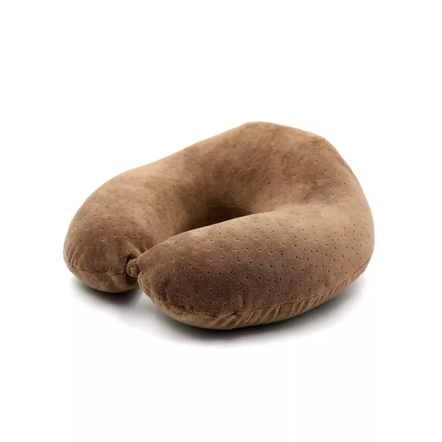 Travel Pillow Memory Foam Cushion Neck Airplane Neck Improved Support Pillow