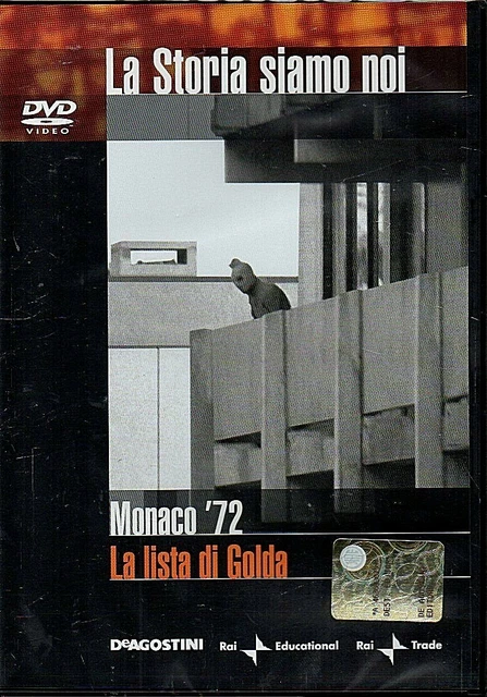 La Storia Siamo Noi - Monaco '72 La Lista Di Golda - Dvd (Nuovo Sigillato)
