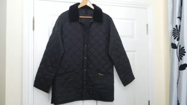 Barbour Liddesdale Men Jacket Size - Smal  Black