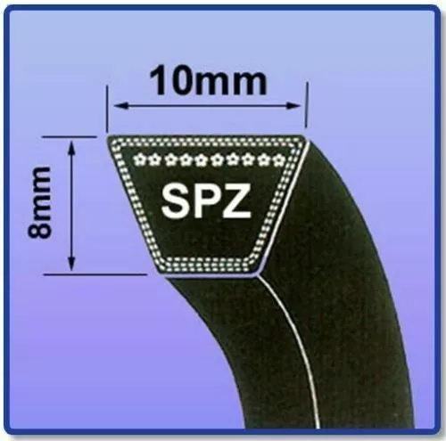 Spz Section V Belt Spz900 - Spz1180 9.7Mm X 8Mm Vee Belt