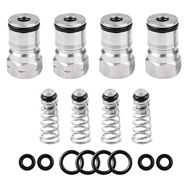 2 Pairs Cornelius Type Ball Lock Keg Posts,Stainless Steel Poppets and2961