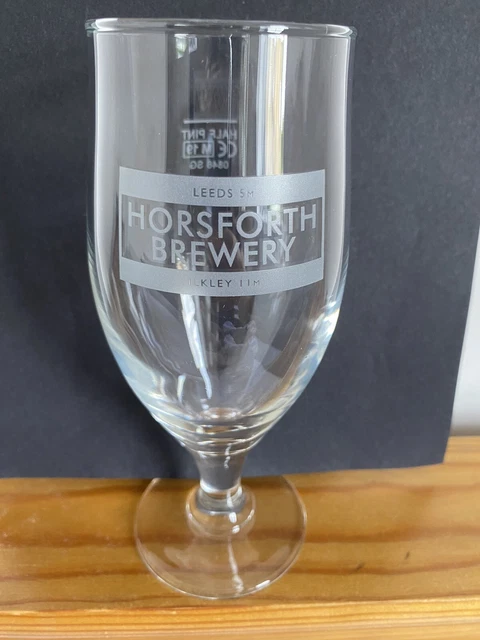 Horsforth Brauerei - halbes Pint Bierglas - Home Bar/Pub/Sammlung